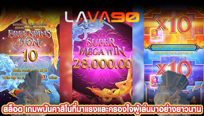 สล็อต เกมพนันคาสิโนที่มาแรงและครองใจผู้เล่นมาอย่างยาวนาน