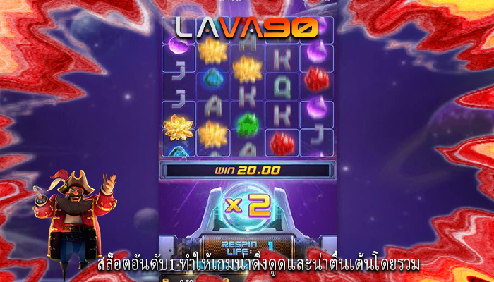 สล็อตอันดับ1 ทำให้เกมน่าดึงดูดและน่าตื่นเต้นโดยรวม