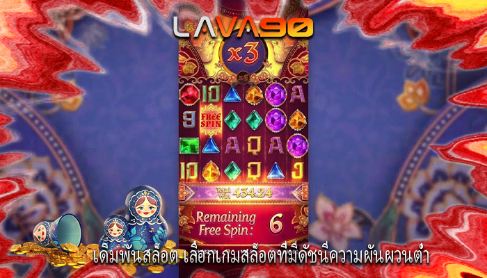 เดิมพันสล็อต เลือกเกมสล็อตที่มีดัชนีความผันผวนต่ำ